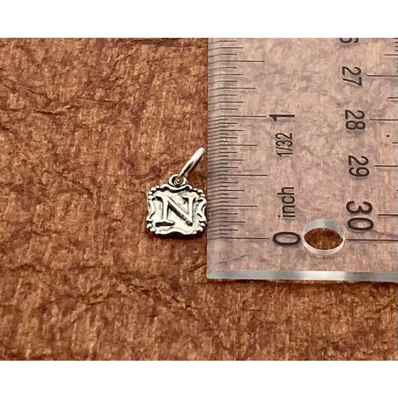 Waxing poetic insignia initial charm - Picture 7 of 12